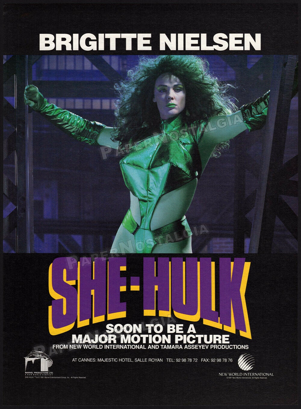 Larry Cohen's 1992 SHE-HULK Movie That Should've Been!